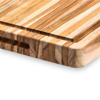 Nismaaya Teak Wood Carving Board and Wood Cutting Board