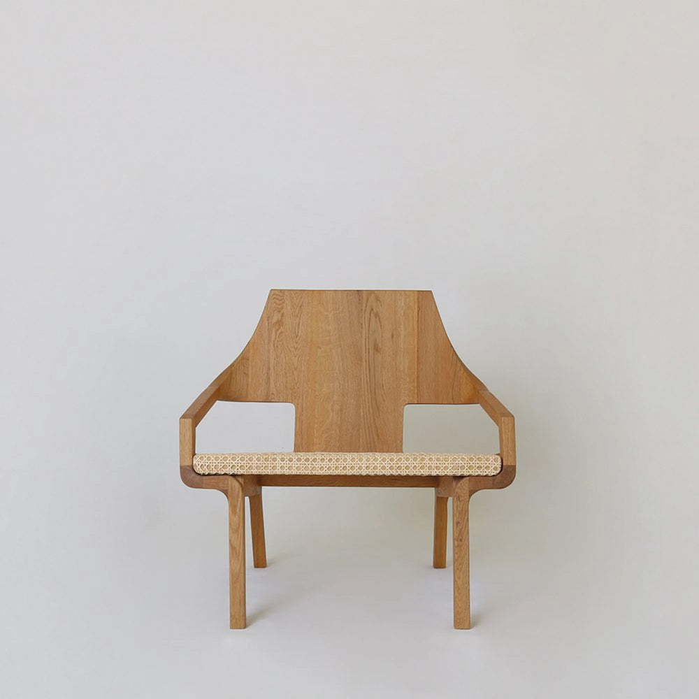 Cleat Lounge Chair Oak