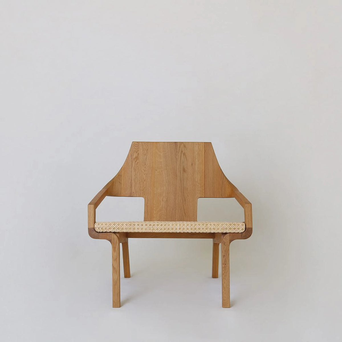 Cleat Lounge Chair Oak