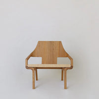 Cleat Lounge Chair Oak