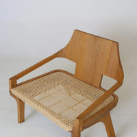 Cleat Lounge Chair Oak