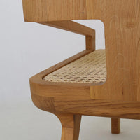 Cleat Lounge Chair Oak