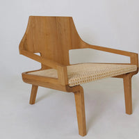 Cleat Lounge Chair Oak