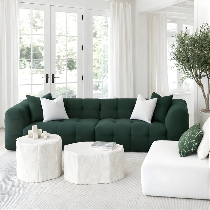 Bane 3 Seater Boucle Fabric Sofa