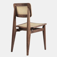 Acorn Walnut Wood & Rattan Dining Chair