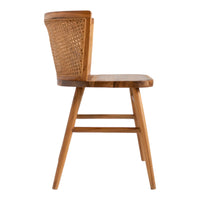 Aeron Teak Wood & Rattan Chair