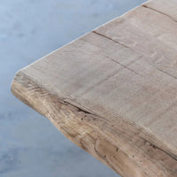 Aivar Oak Wood Dining Table