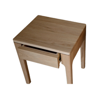 Alex Oak Wood Drawer Bedside 3