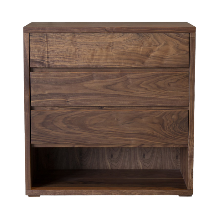 Antwan Walnut Wood Chest of Drawers – Nismaaya Decor