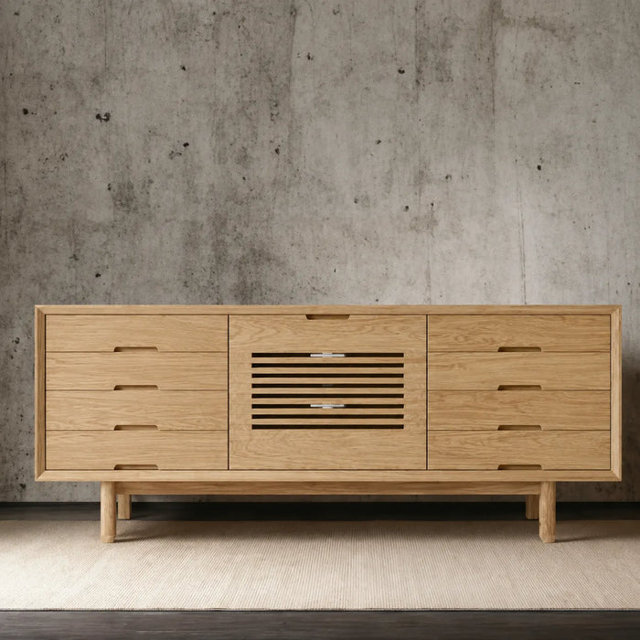 Madrona Oak Wood Cabinet & Sideboard