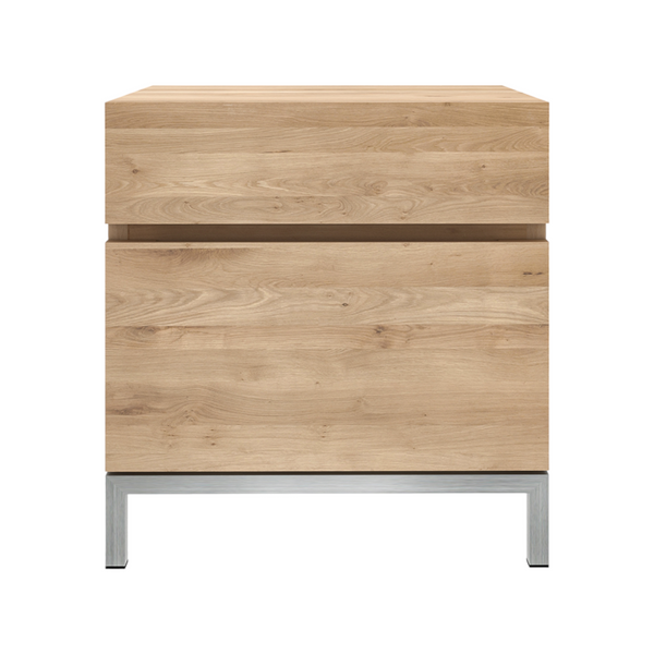 Bairn Oak Wood Bedside 2