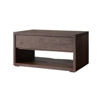 Bala Walnut Wood 1 Drawer Bedside 3