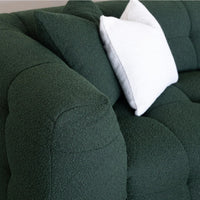 Bane 3 Seater Boucle Fabric Sofa 7