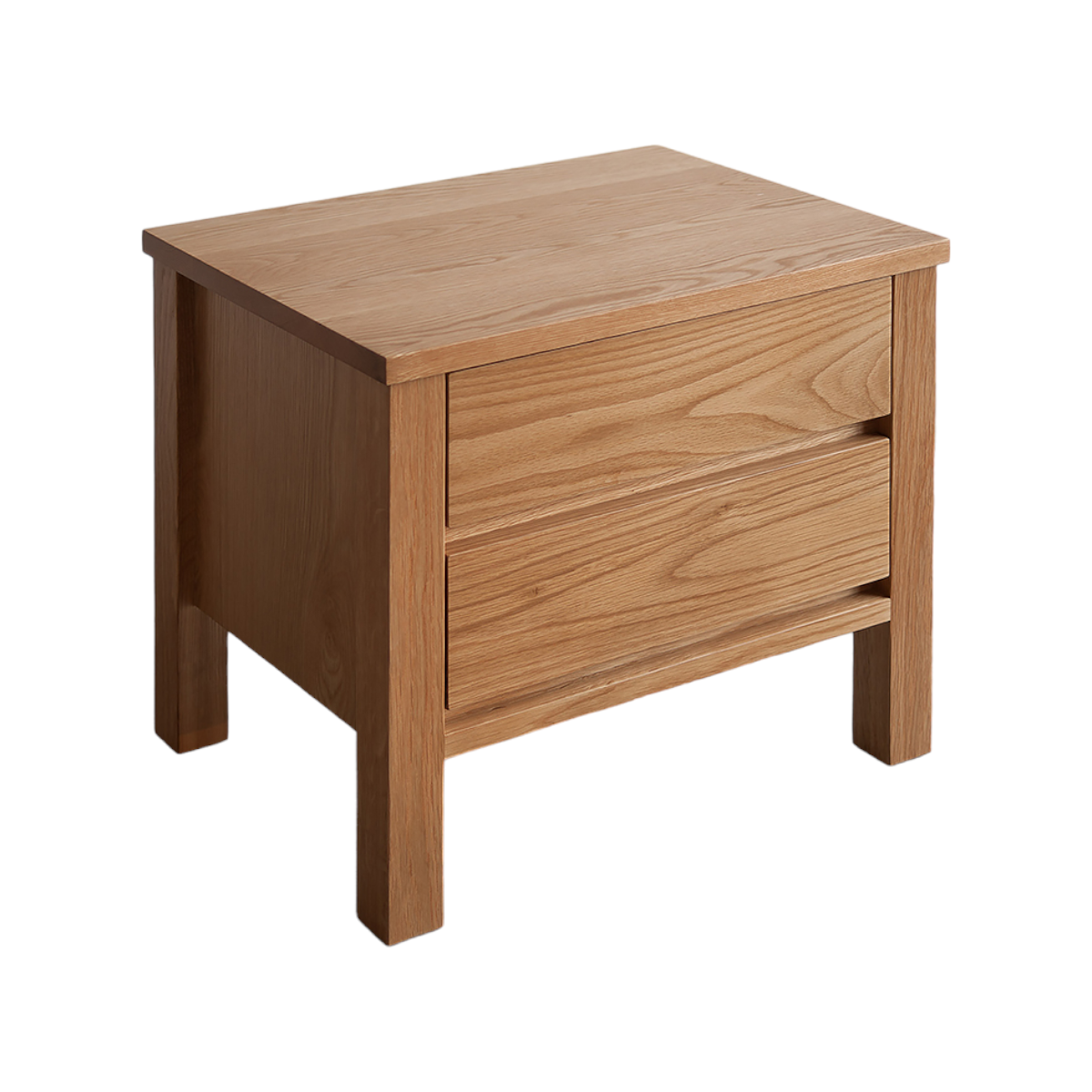 Bane Oak Wood Drawer Bedside 3