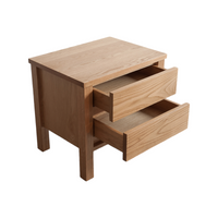 Bane Oak Wood Drawer Bedside 4