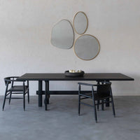 Benicia Ash Wood Dining Table 1