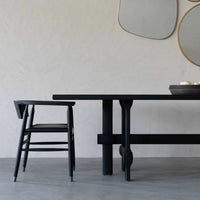 Benicia Ash Wood Dining Table 4