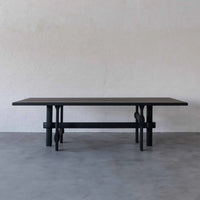 Benicia Ash Wood Dining Table 3