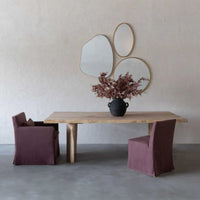 Benson Oak Wood Dining Table