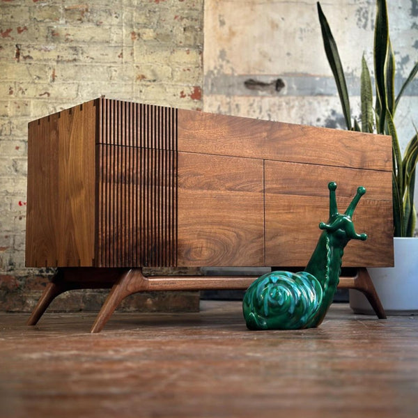 Bevin Walnut Wood Cabint & Sideboard 2