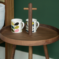 Beyla Walnut Wood Bedside 4