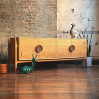 Beynish Oak Wood Cabinet & Sideboard 1