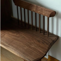 Bray Walnut Wood Bench