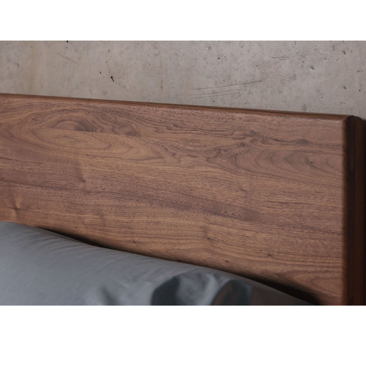 Brick Walnut Wood Bedside 6