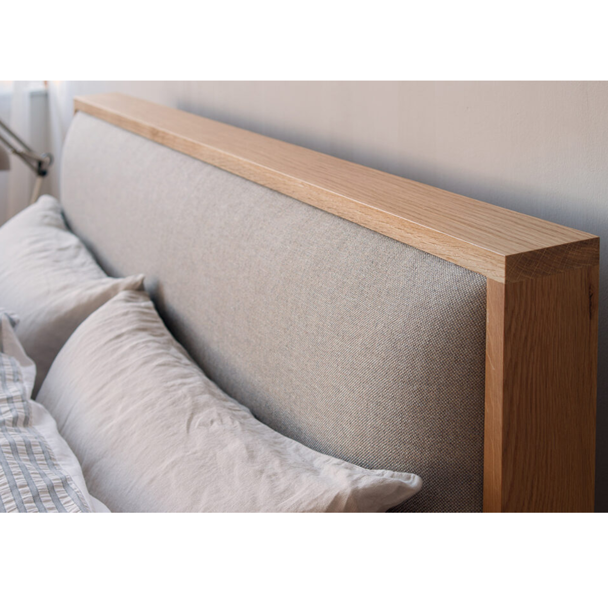 Brie Oak Wood Bed 6