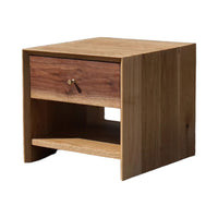 Brynn Oak Wood Bedside 3