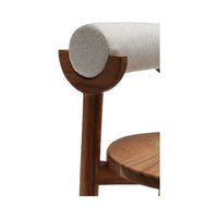 Buana Walnut Wood Dining Chair