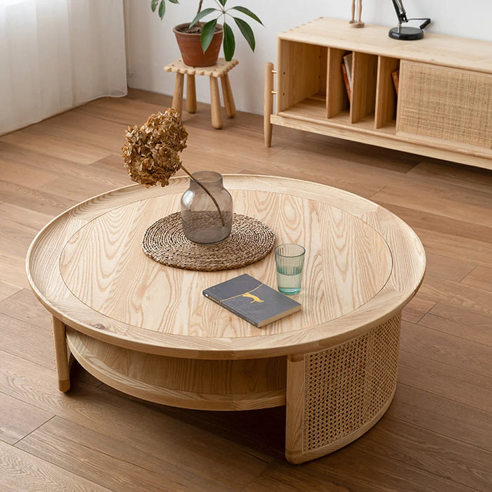 Jace Ash Wood Coffee Table