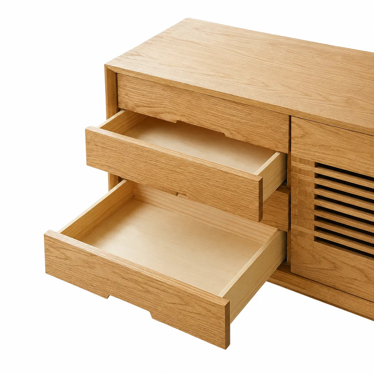 Madrona Oak Wood Cabinet & Sideboard