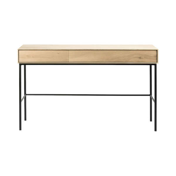 Eara Oak Wood Console Table 2