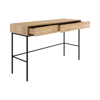 Eara Oak Wood Console Table 3