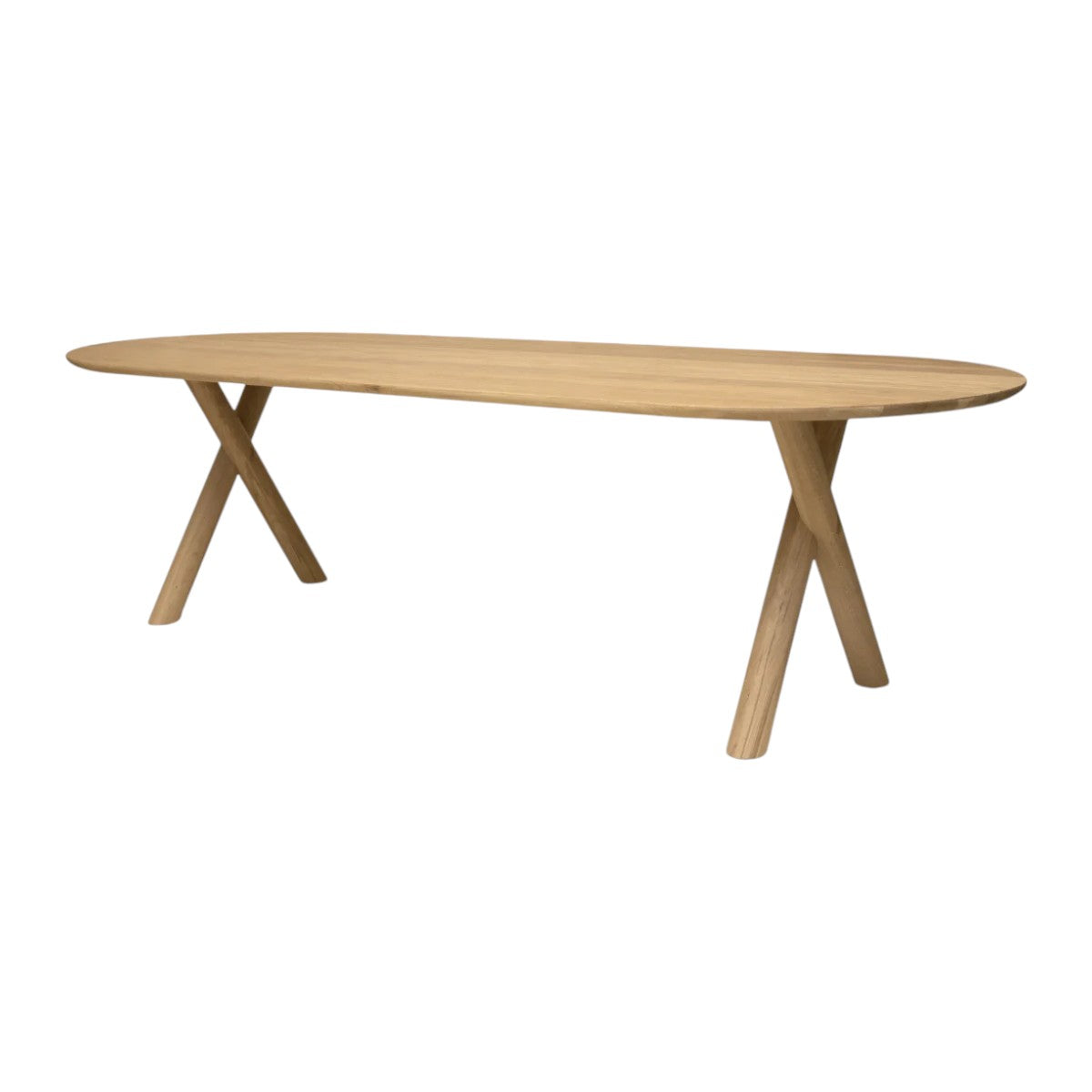 Easton Oak Wood Dining Table 2