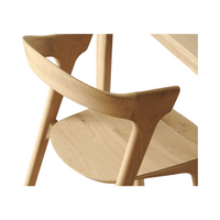 Edana Oak Wood Arm Chair 4