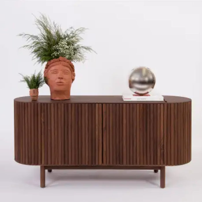 Edsel Walnut Wood Sideboard 1