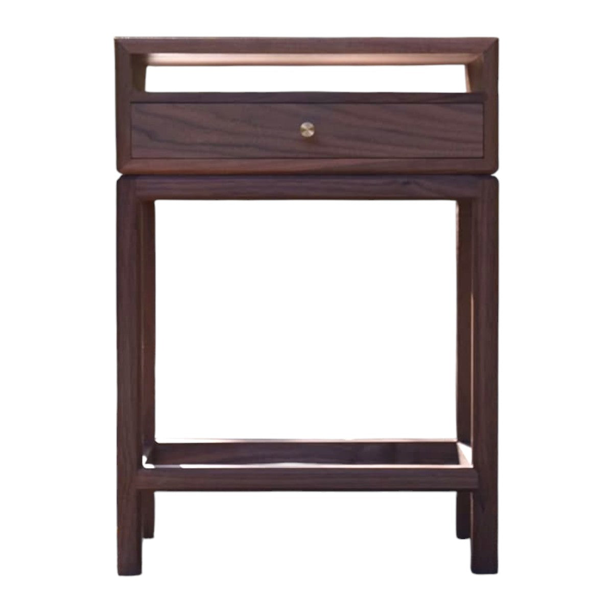 Edwin Walnut Wood Bedside 2