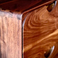 Elana Walnut Wood Bedside 4