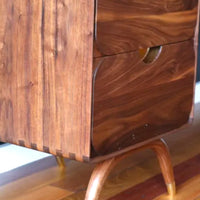 Elana Walnut Wood Bedside 2