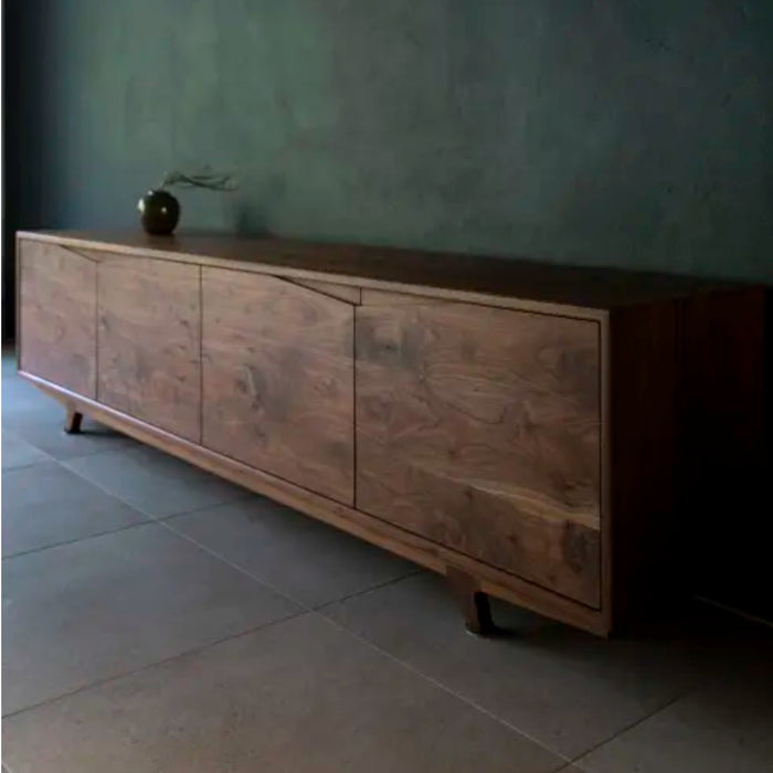 Elana Walnut Wood Sideboard – Nismaaya Decor