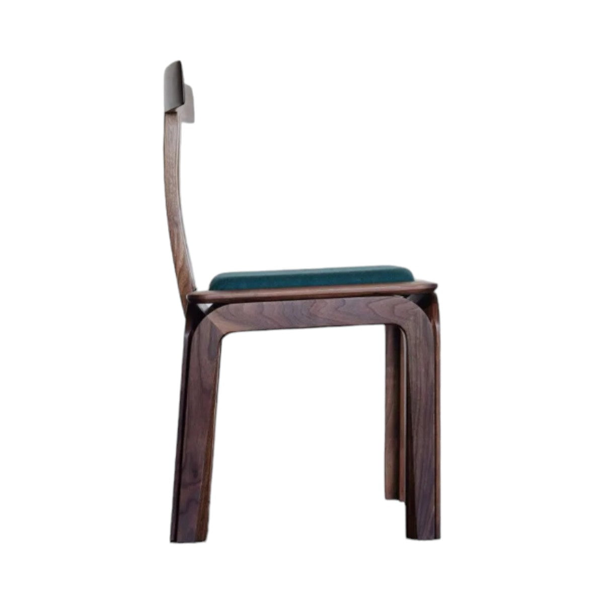 Elettra Walnut Wood Dining Chair 3