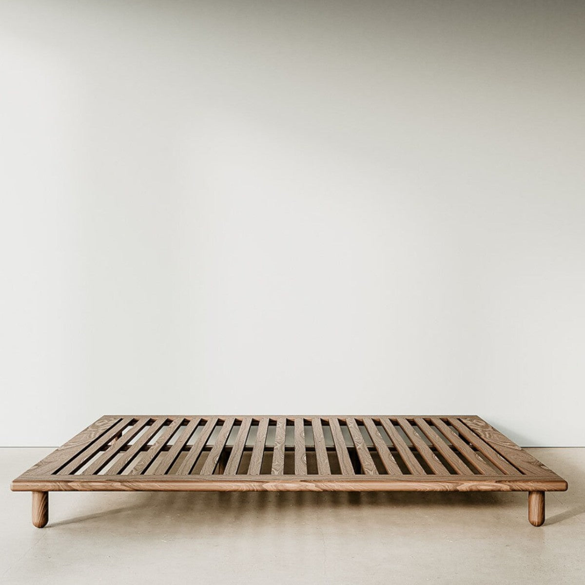 Elias Walnut Wood Bed 3