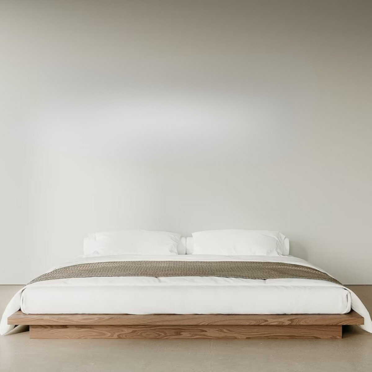 Eliava Walnut Wood Bed 2