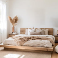 Elie Oak Wood Bed 2