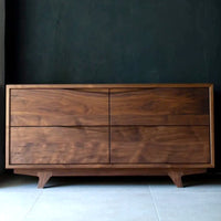 Elvi Walnut Wood Sideboard 1