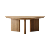 Erna Oak Wood Coffee Table 5