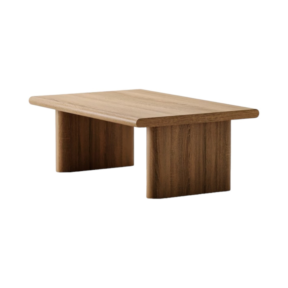 Evella Oak Wood Coffee Table 4