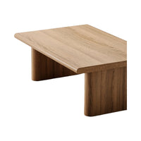 Evella Oak Wood Coffee Table 5